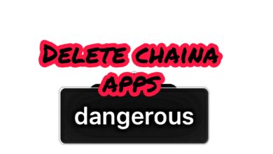ఈ యాప్స్ వెంటనే డిలీట్ చేయండి, Delete chaina mobile apps